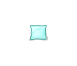 Fleecy Light Blue Pillow