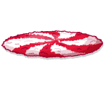 Fluffy Peppermint Rug