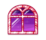 Peppermint Candy Window