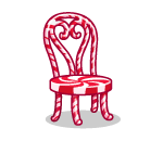 Swirly Peppermint Chair