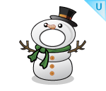 Basic Plushie Snowman Suit