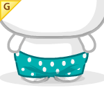 Teal Polka Dot Pajama Pants