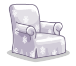 Christmas Snowflake Sofa