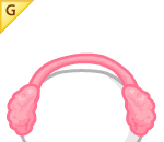 Warmest Pink Earmuffs