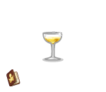 Glass of Sparkling Apple Cider