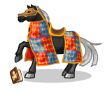 Medieval Brave Horse