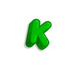 The letter K