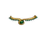 Emerald Snake Choker