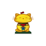 Golderiffic Kitty Statue