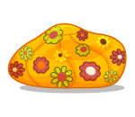 Flowery Bean Bag Chair