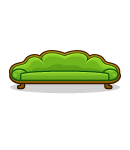 Shamrock-Style Couch